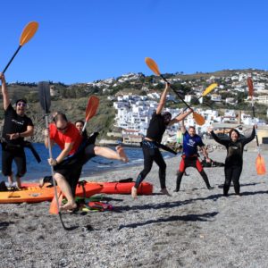 Kayak en Salobreña