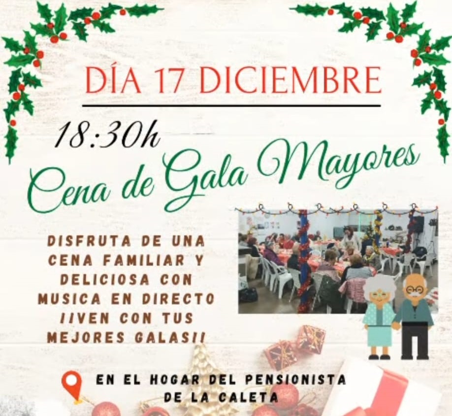 Cena de Gala Mayores de La Caleta